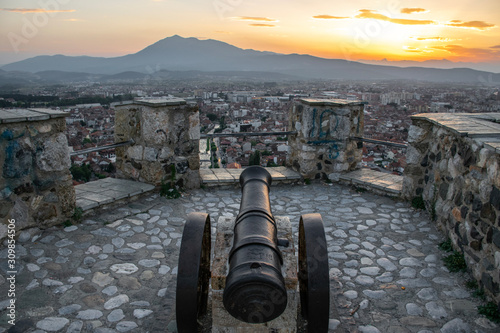 Sunset view from Prizren Fortress, Kosovo