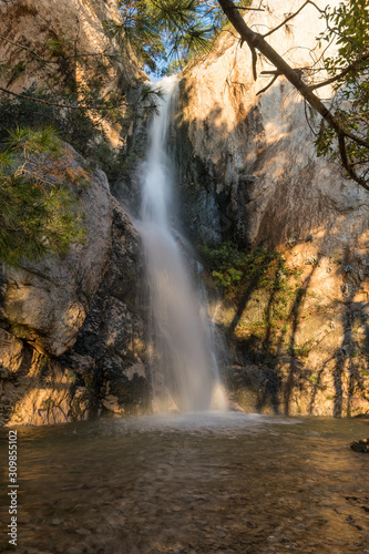 Waterfall on Nugal beach  Makarska