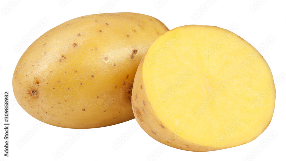 potato, isolated on white background, clipping path, full depth of field potato, isolated on white background, clipping path, full depth of field