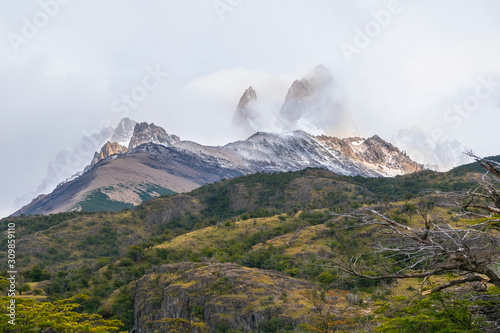 Trekking to Mount and Lake Torre (Cerro e Laguna Torre)  in los Glaciares National Park - Patagonia - Argentina