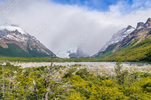 Trekking to Mount and Lake Torre (Cerro e Laguna Torre)  in los Glaciares National Park - Patagonia - Argentina
