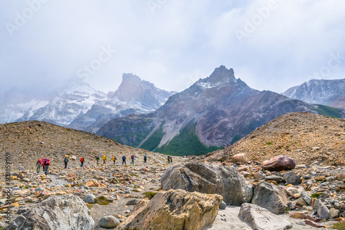 Trekking to Mount and Lake Torre (Cerro e Laguna Torre)  in los Glaciares National Park - Patagonia - Argentina