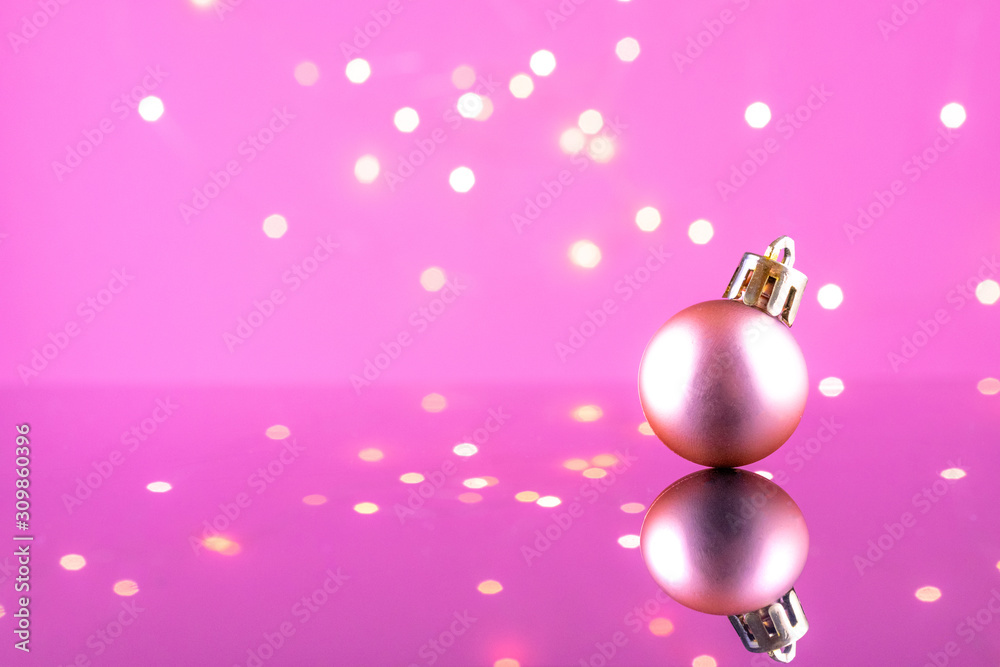 Xmas ball isolated on abstract background. Christmas golden bubble decoration. New year concept. Xmas ball isolated on abstract background. Christmas golden bubble decoration. New year concept.