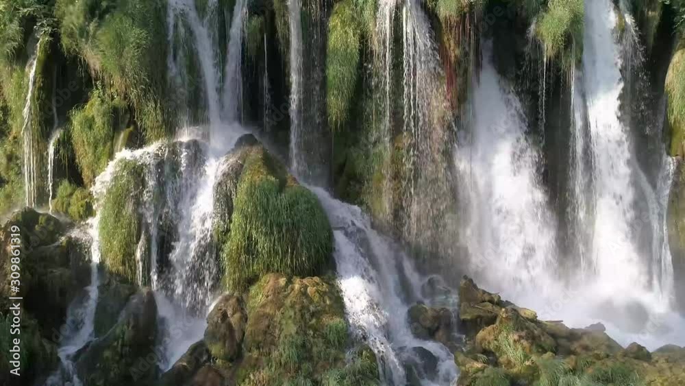 Waterfall Kravica near city Ljubuški in Bosnia and Herzegovina Waterfall Kravica near city Ljubuški in Bosnia and Herzegovina