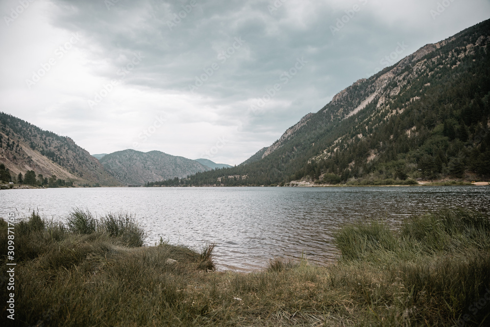 Lake in the Midwest 