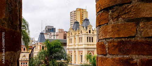 Luz Station (Estacao da Luz) in Sao Paulo , Brazil - South America. photo