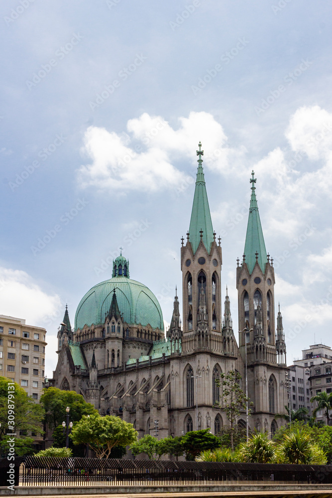 Fototapeta premium Se Cathedral - Sao Paulo - Brazil.