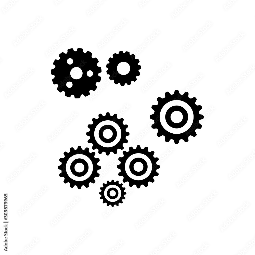 Gear Logo Template vector icon illustration design Gear Logo Template vector icon illustration design