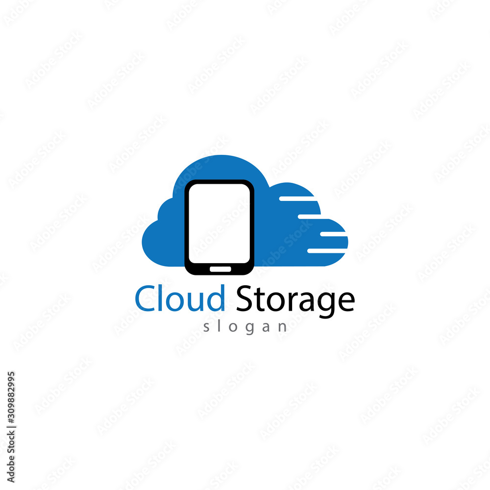 cloud logo design template vector icon cloud logo design template vector icon