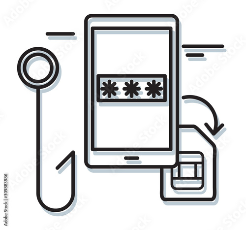 Sim Card Swap Fraud - Icon