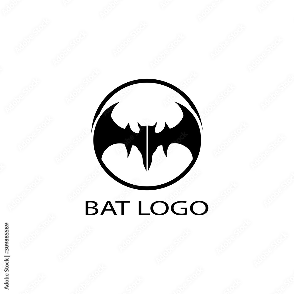 bat open wings flying concept elements icon bat open wings flying concept elements icon