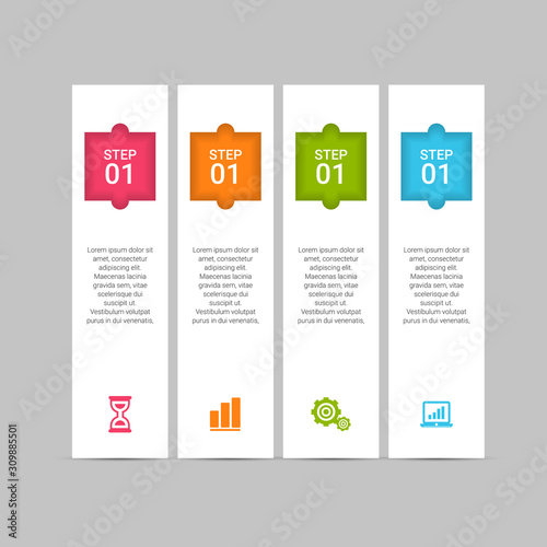 Wallpaper Mural Modern Infographic Choice Template Torontodigital.ca