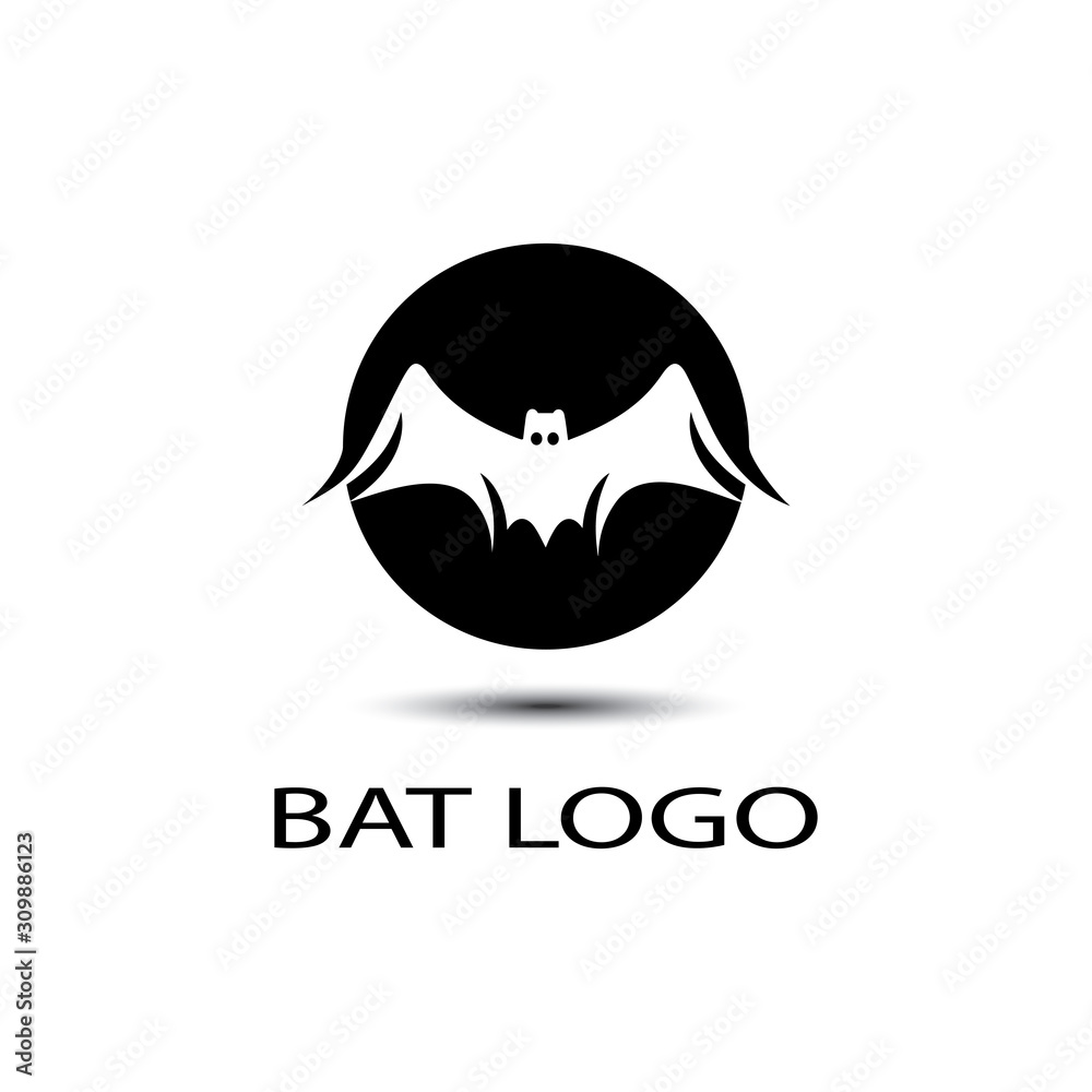 bat open wings flying concept elements icon bat open wings flying concept elements icon