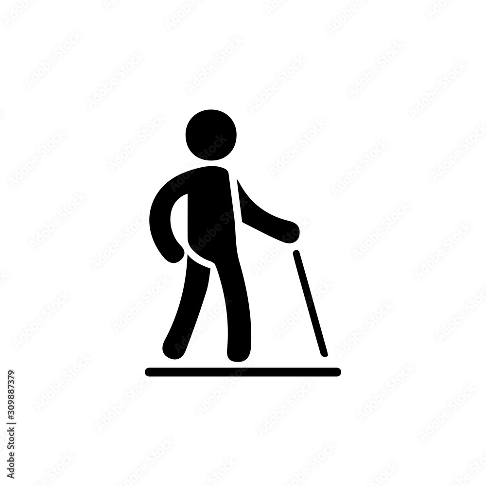 Disabled icon illustration isolated vector sign symbol Disabled icon illustration isolated vector sign symbol