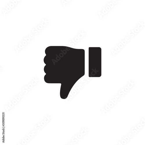 Dislike icon symbol vector illustration