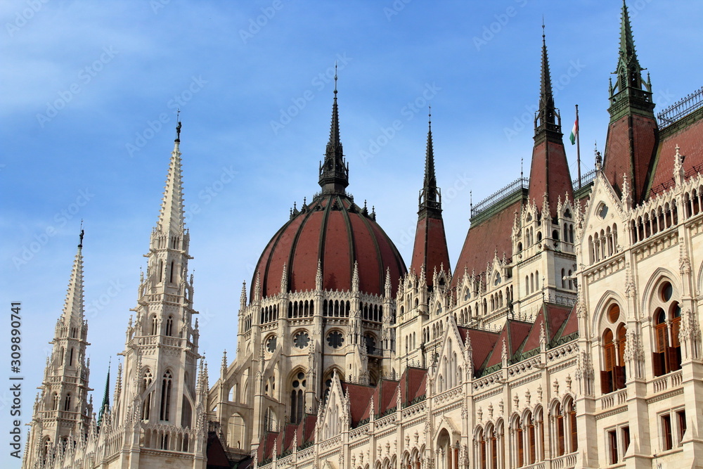 Fototapeta premium hungarian parliament in budapest
