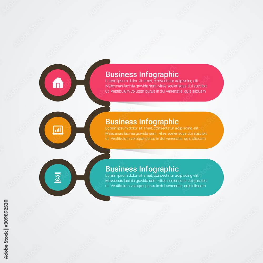 Simple Modern Infographics Template Simple Modern Infographics Template