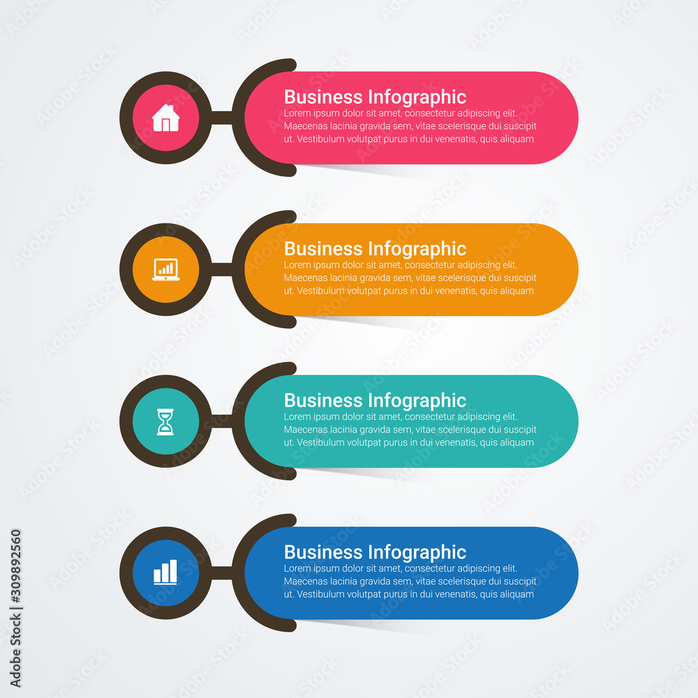 Simple Modern Infographics Template