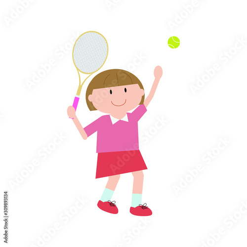 tennis , girl3
