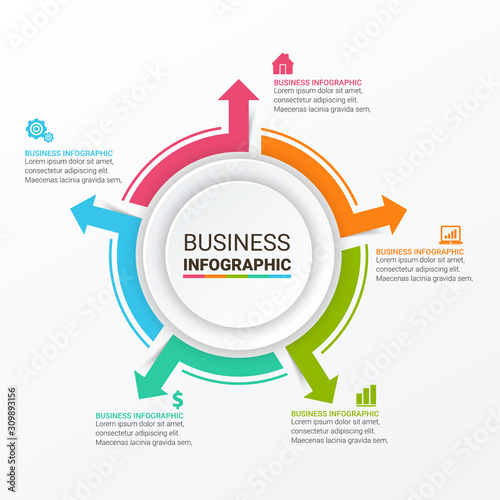 Modern Infographic Options Banner