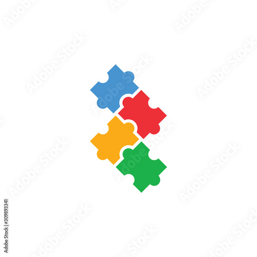 Autism icon design template vector isolated illustration