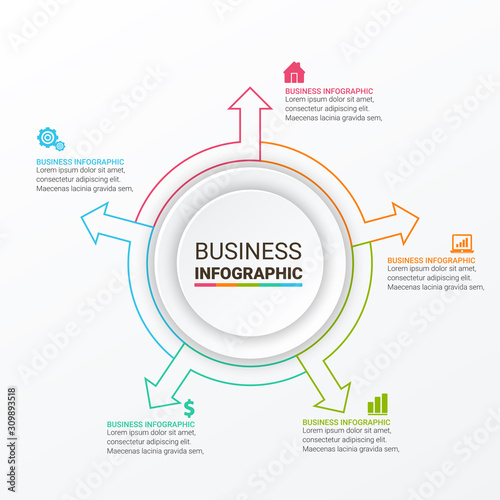 Unique Business Infographics