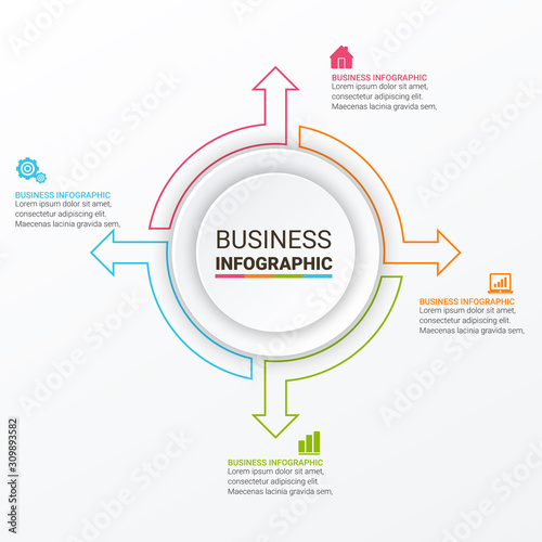 Modern Infographic Choice Template