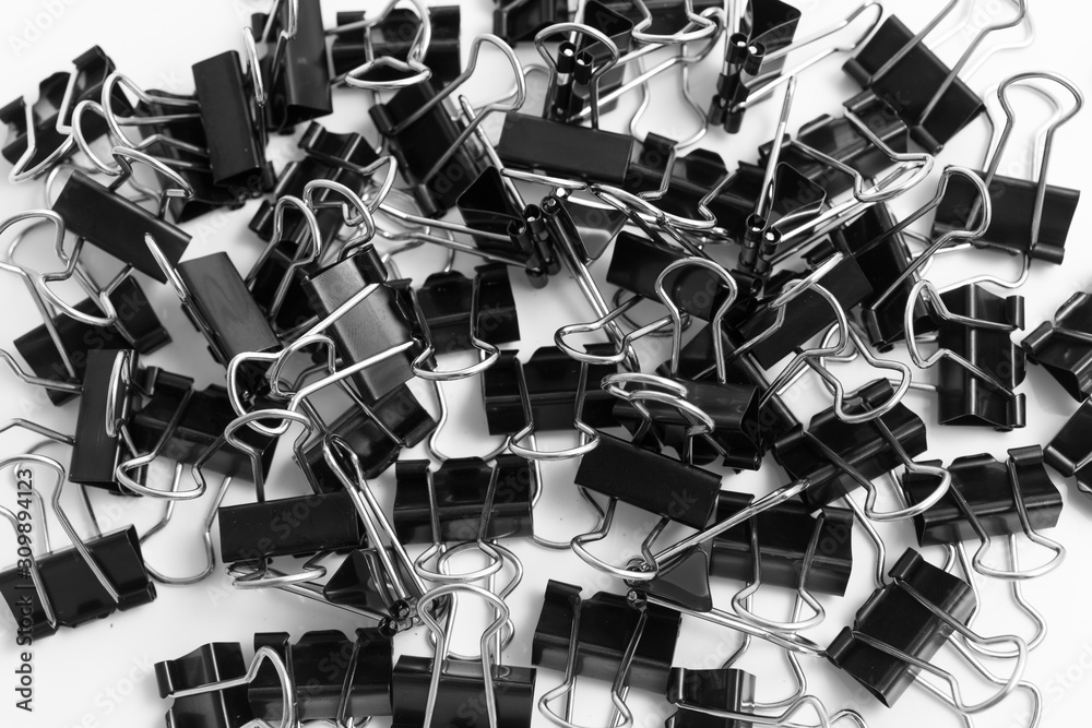 The black paperclips The black paperclips