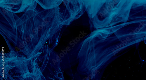 Space blue technological abstract background. Stylish modern technology background.