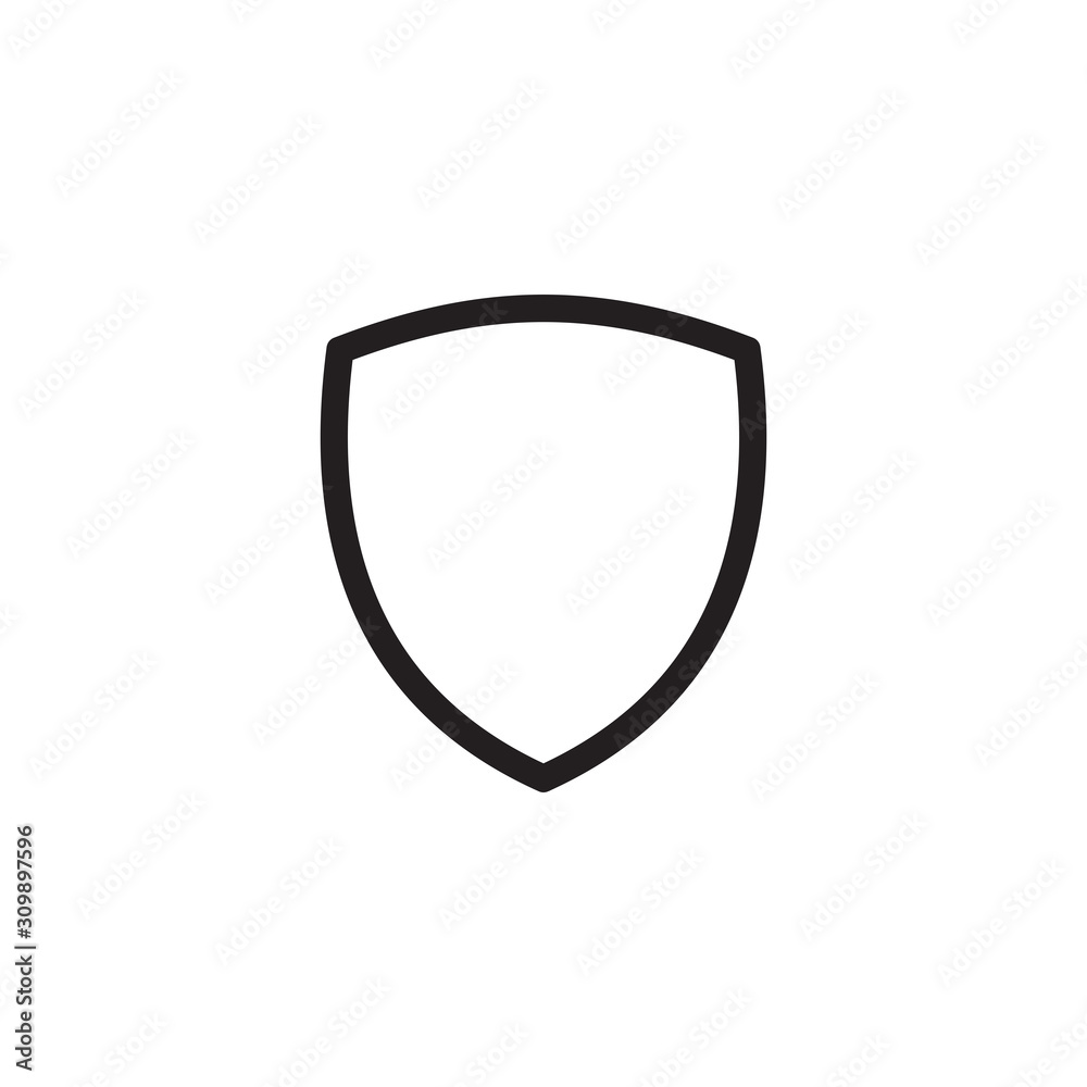 Shield icon symbol vector illustration Shield icon symbol vector illustration