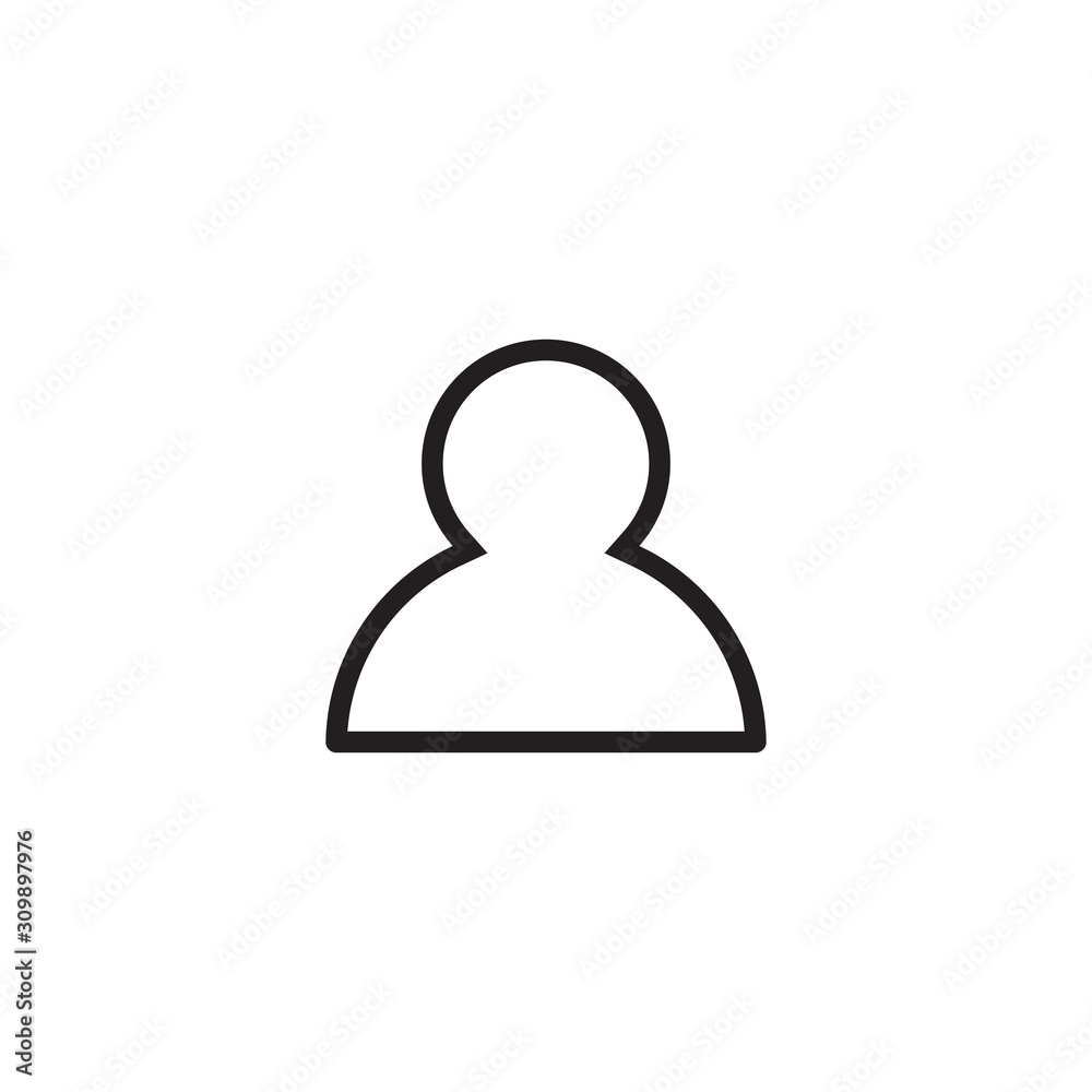 User account icon symbol vector illustration User account icon symbol vector illustration