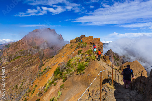 Hiking Pico do Arierio and Pico Ruivo - Madeira Portugal photo