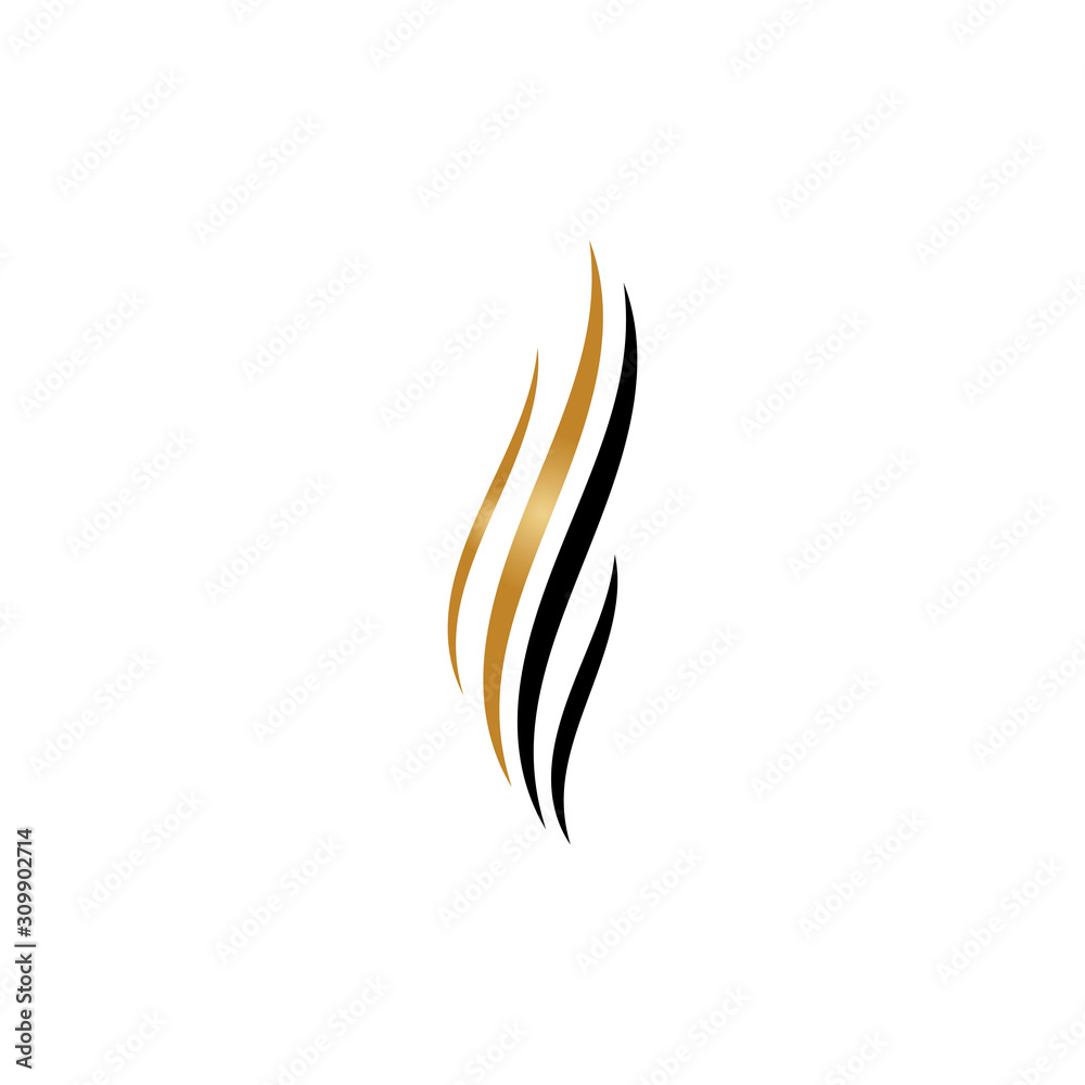 hair icon vector illustration design logo hair icon vector illustration design logo