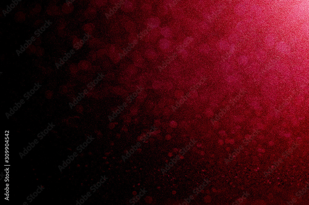 Soft image abstract bokeh dark red with light background.Red,maroon,black color night light elegance,smooth backdrop or artwork design for new year,Christmas sparkling glittering Women,Valentines day