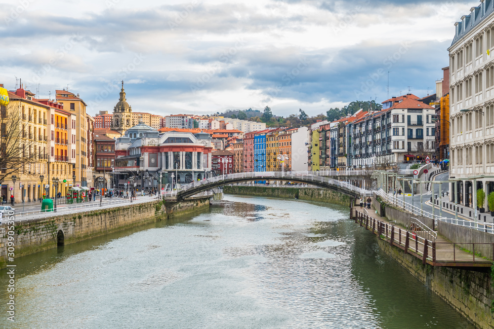 Bilbao old town views, Spain