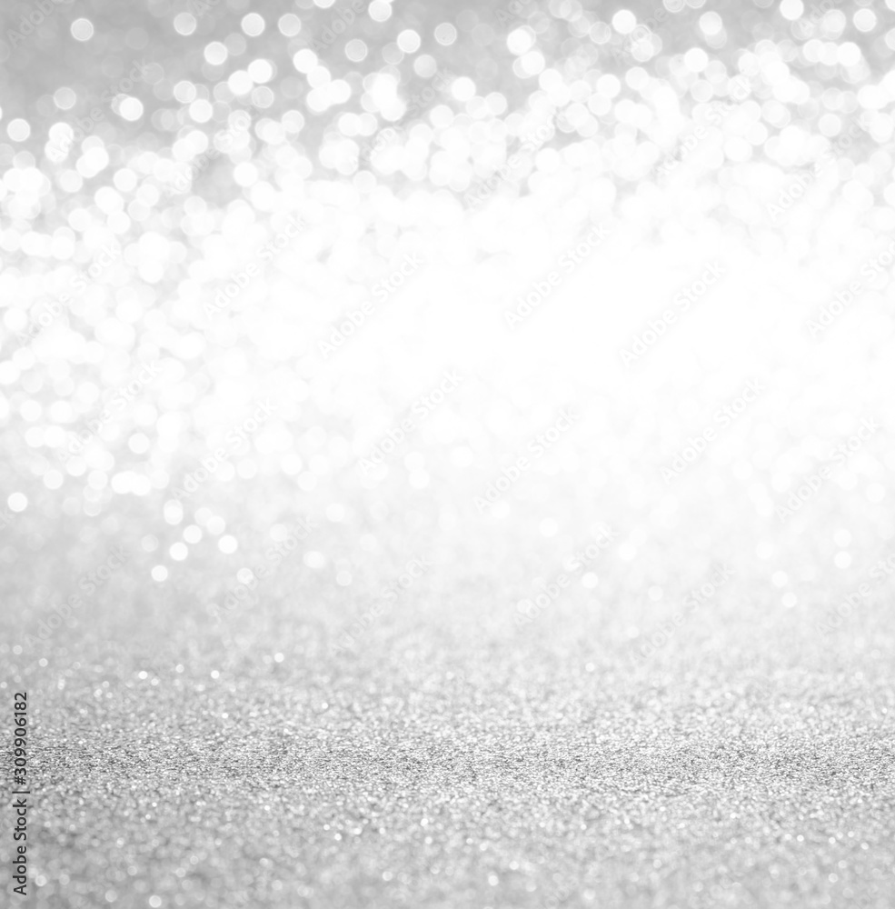 white and silver bokeh abstract background white and silver bokeh abstract background
