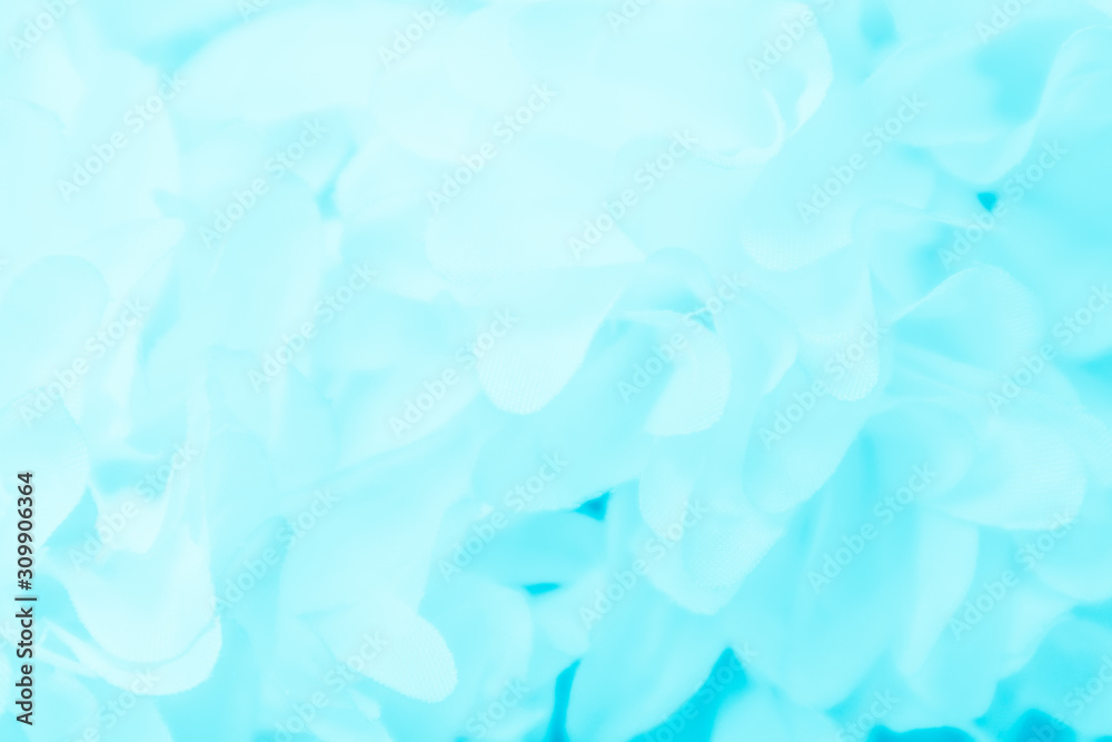 Obraz premium Beautiful abstract color purple and blue flowers on white background and light blue flower frame and purple leaves texture 