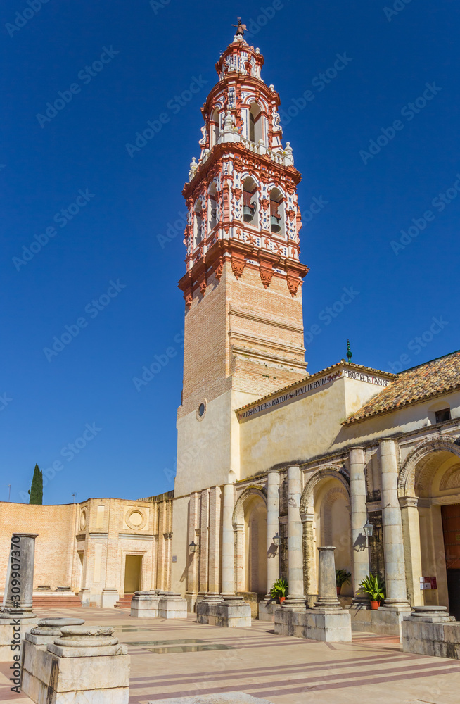 Historic St. James church of Santiago in Ecija, Spain