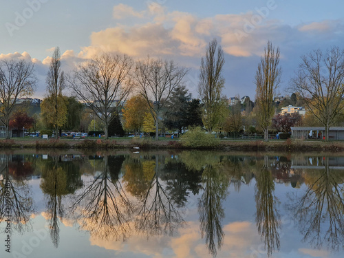 lake in autumn