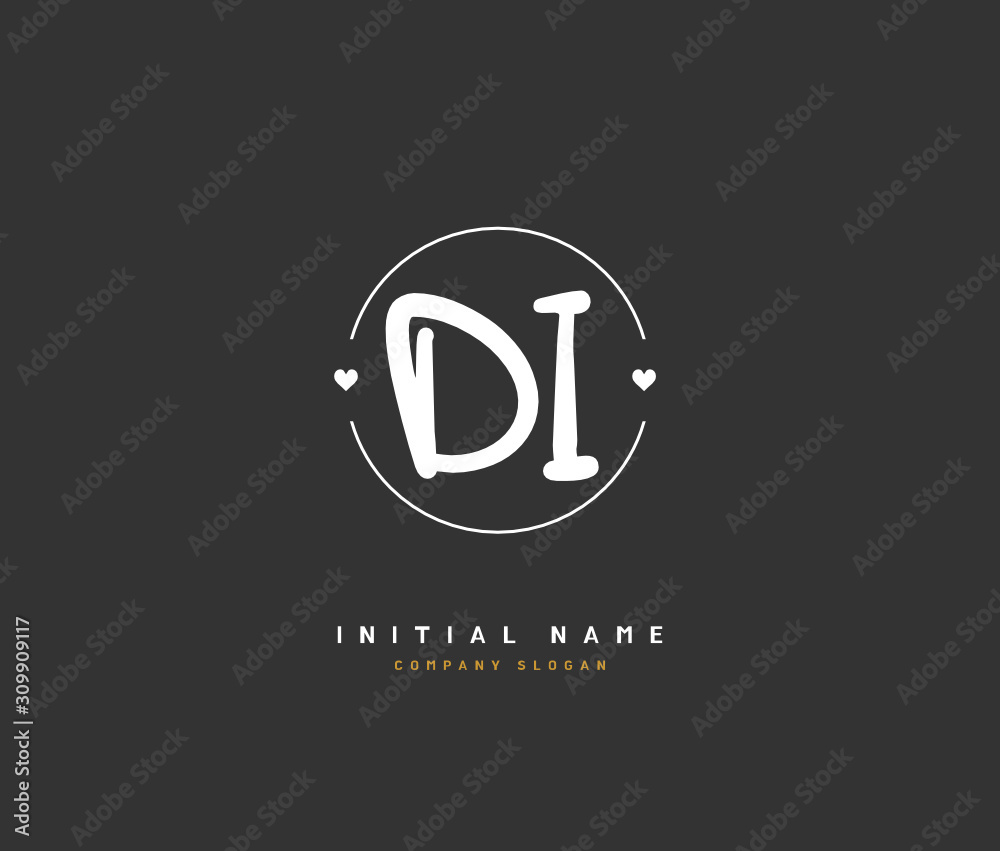 D I DI Beauty vector initial logo, handwriting logo of initial signature, wedding, fashion, jewerly, boutique, floral and botanical with creative template for any company or business. D I DI Beauty vector initial logo, handwriting logo of initial signature, wedding, fashion, jewerly, boutique, floral and botanical with creative template for any company or business.