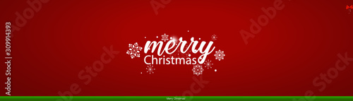 Christmas Greeting Card. Christmas Background with Merry Christmas lettering  vector illustration.