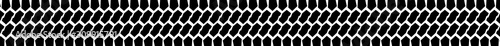 Tyre Tread Marks Web Banner On White