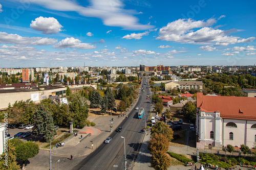 View from Holy Transfiguration Cathedral in Vinnytsia, Ukraine