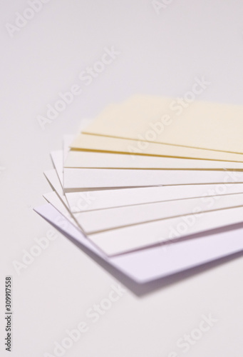 Plakat Colored paper samples for business