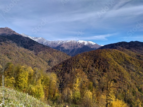 sochi, mountains panorama © Aleksandr