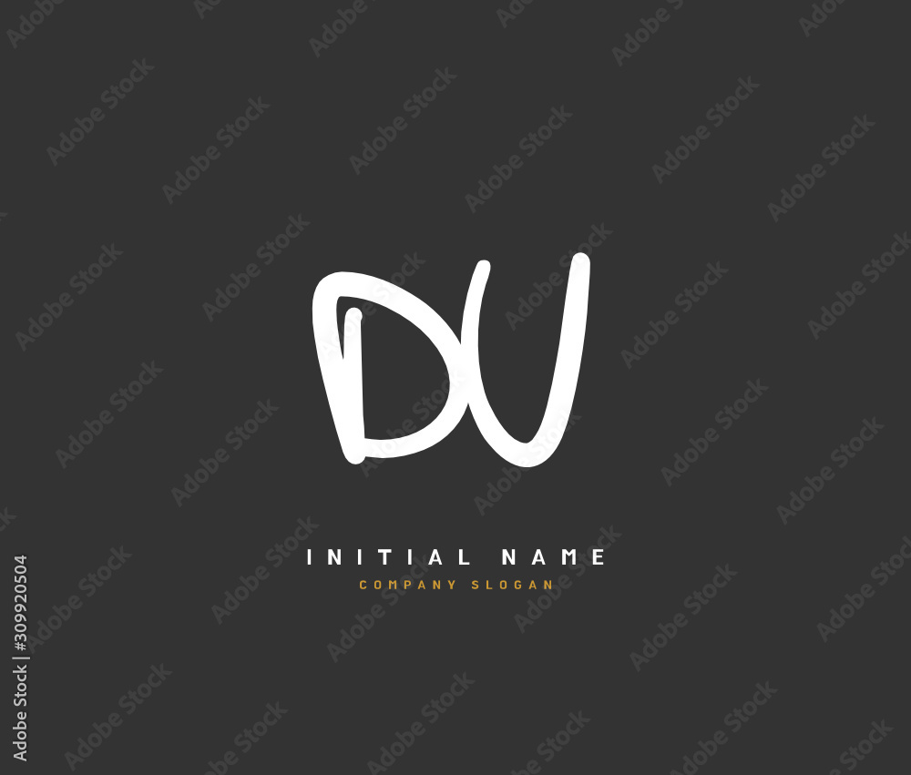 D U DU Beauty vector initial logo, handwriting logo of initial signature, wedding, fashion, jewerly, boutique, floral and botanical with creative template for any company or business. D U DU Beauty vector initial logo, handwriting logo of initial signature, wedding, fashion, jewerly, boutique, floral and botanical with creative template for any company or business.