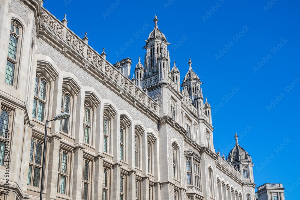Exterior of the Maughan Library of King's College London
