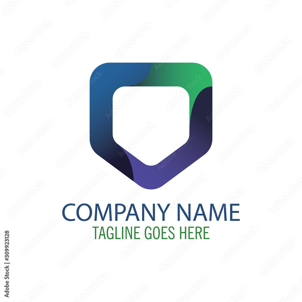 logo business green blue logo business green blue