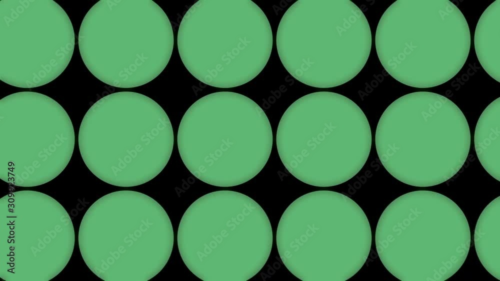 Big Colored Dots Video Background Loop