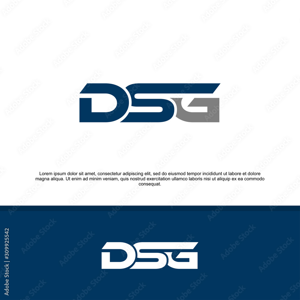 D S G letter logo creative design. DSG icon Stock Vector | Adobe Stock